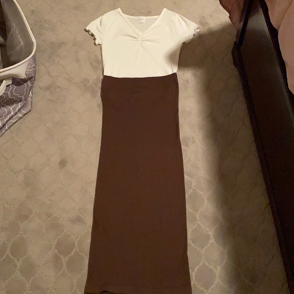 Brown Maxi skirt